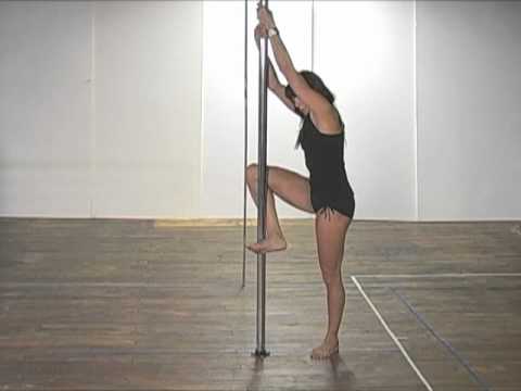 pole climb bruised foot