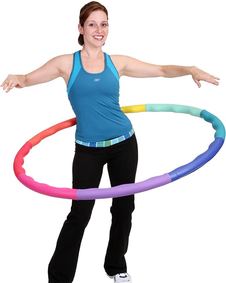 Weighted fitness hula hoop